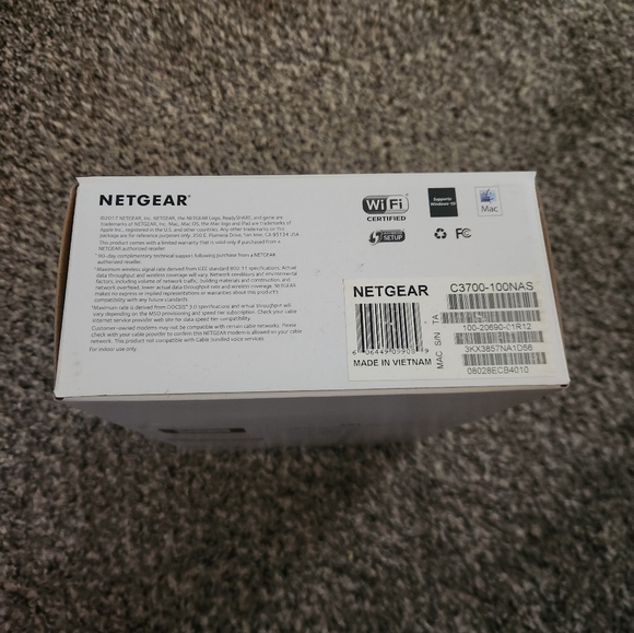 Netgear N600 Wifi Cable Modem Router - Picture 5 of 6